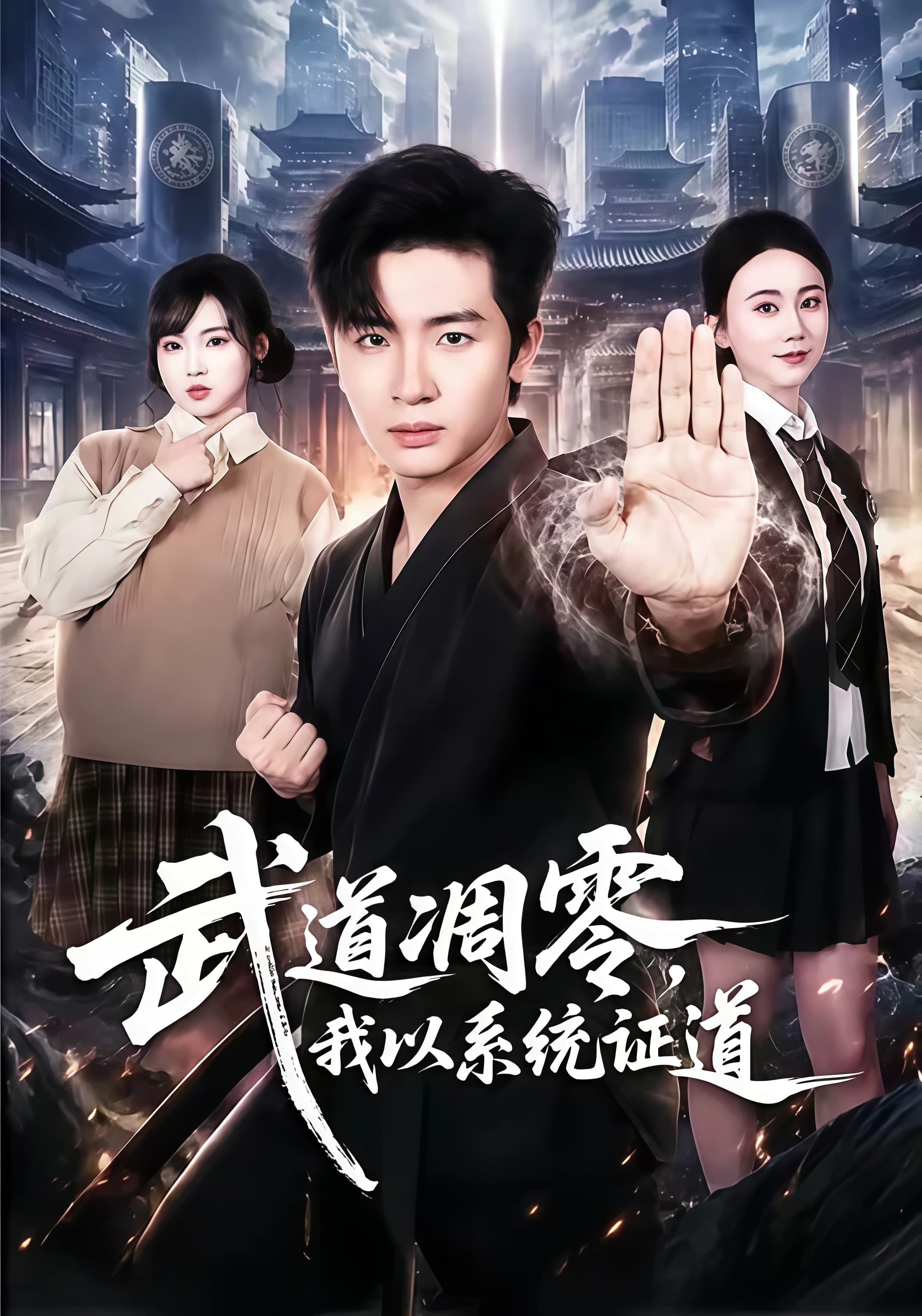 武道凋零，我以系统证道海报