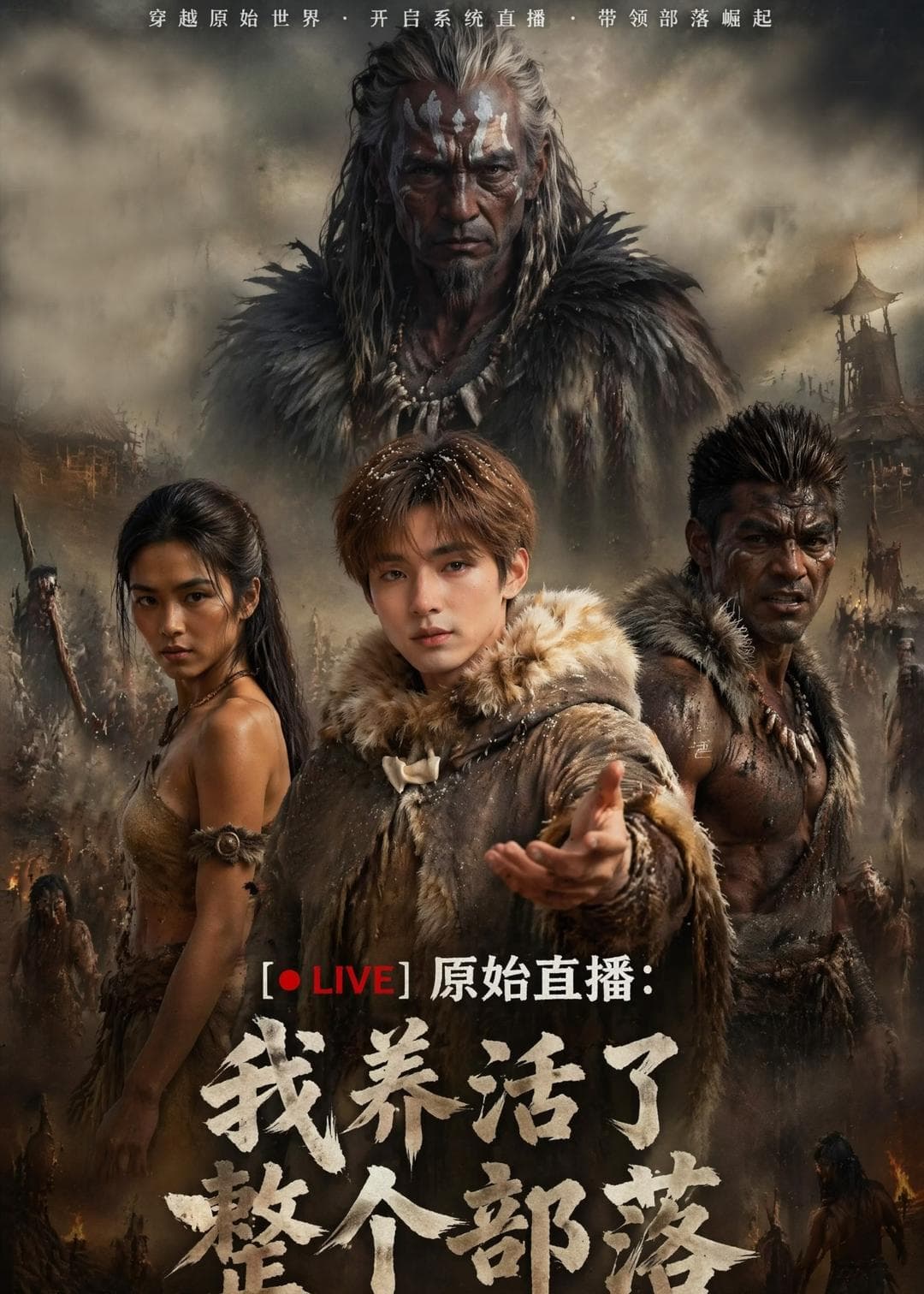 原始直播：我养活了整个部落海报