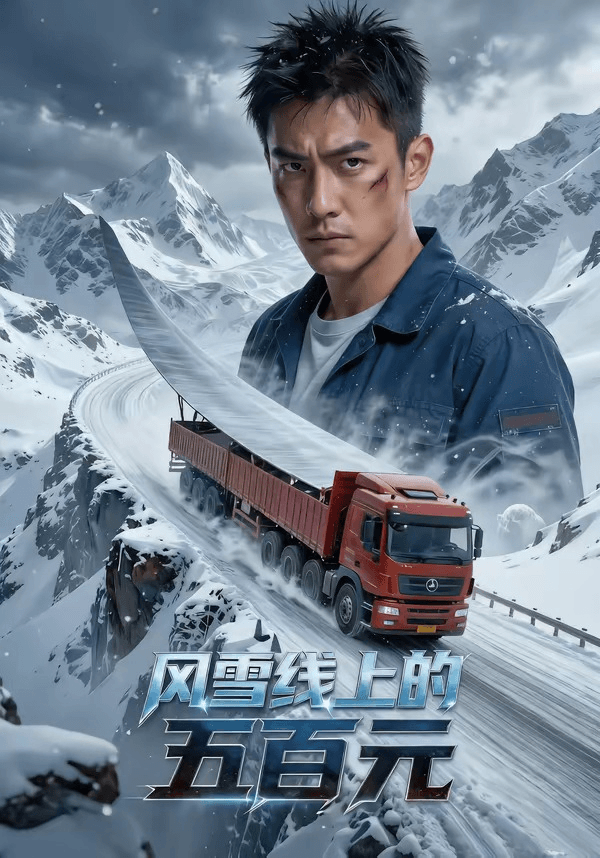 风雪线上的五百元海报