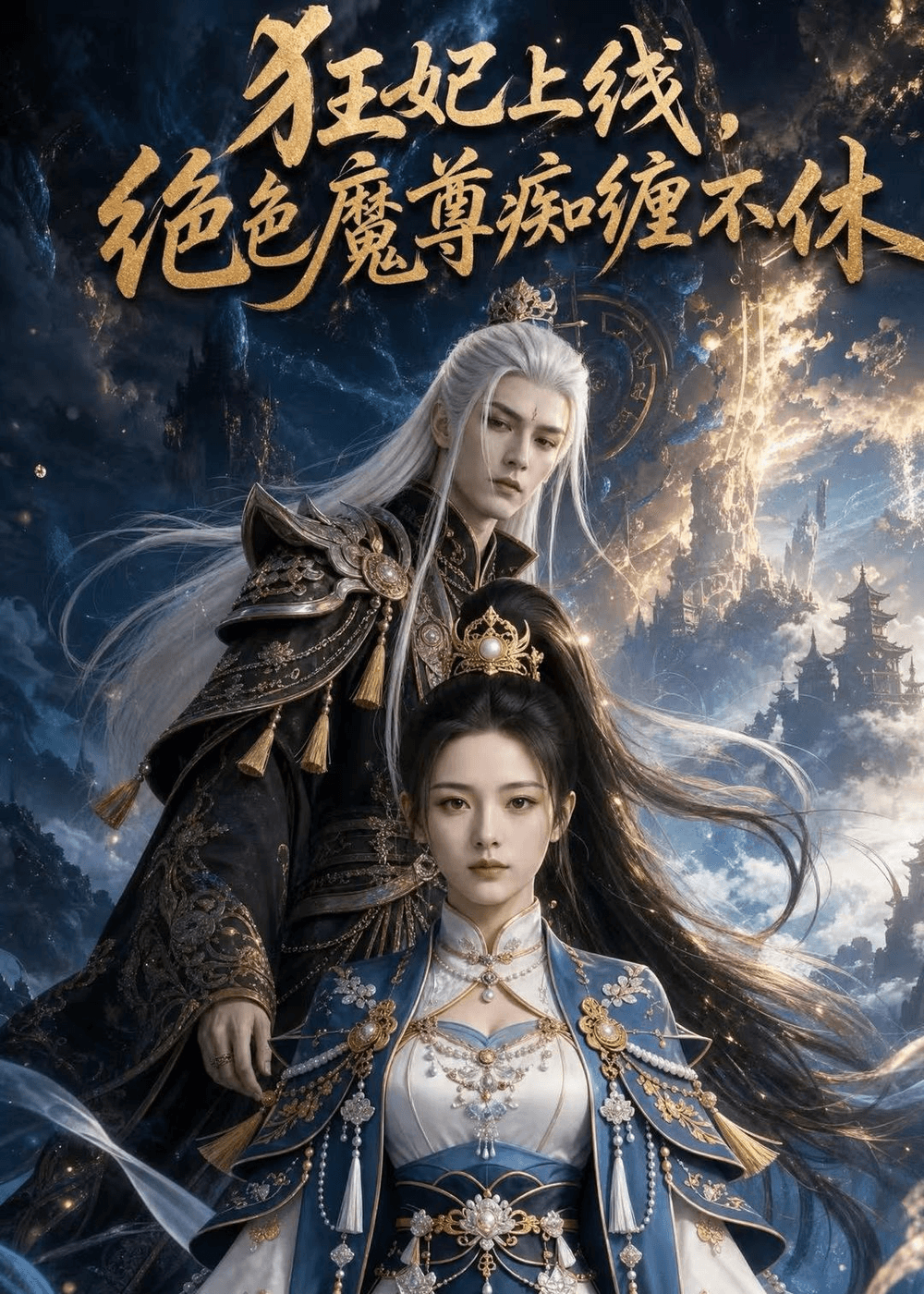 狂妃上线，绝色魔尊痴缠不休海报